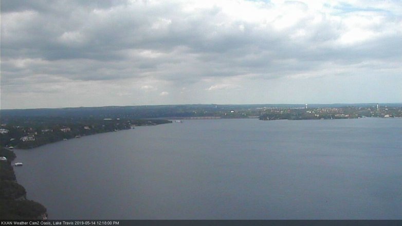 Lake Travis webcam, May 14, 2019 11:20 AM CT