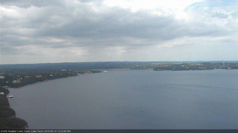 Lake Travis webcam, May 14, 2019 11:25 AM CT