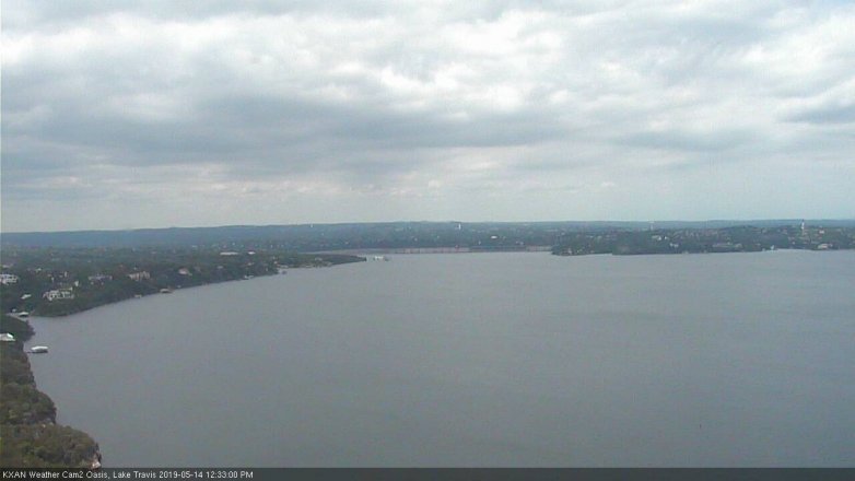 Lake Travis webcam, May 14, 2019 11:35 AM CT