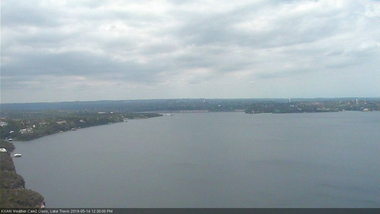 Lake Travis webcam, May 14, 2019 11:40 AM CT