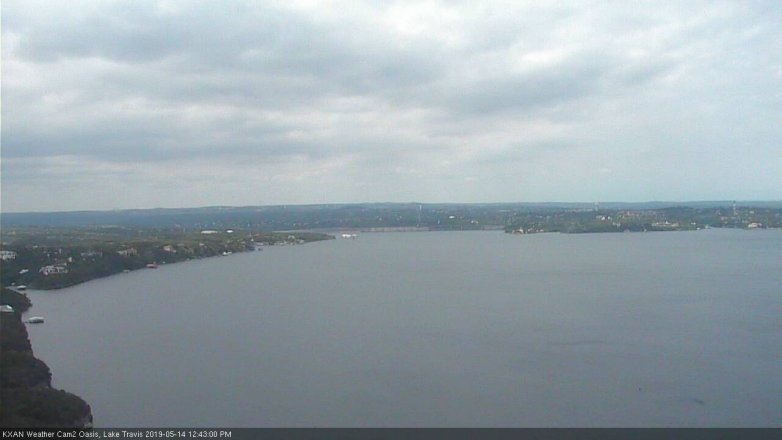 Lake Travis webcam, May 14, 2019 11:45 AM CT