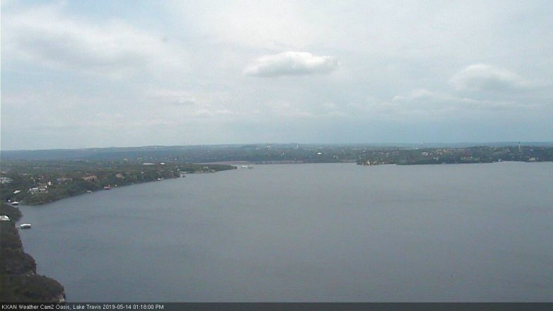 Lake Travis webcam, May 14, 2019 12:20 PM CT