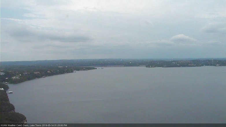 Lake Travis webcam, May 14, 2019 12:30 PM CT
