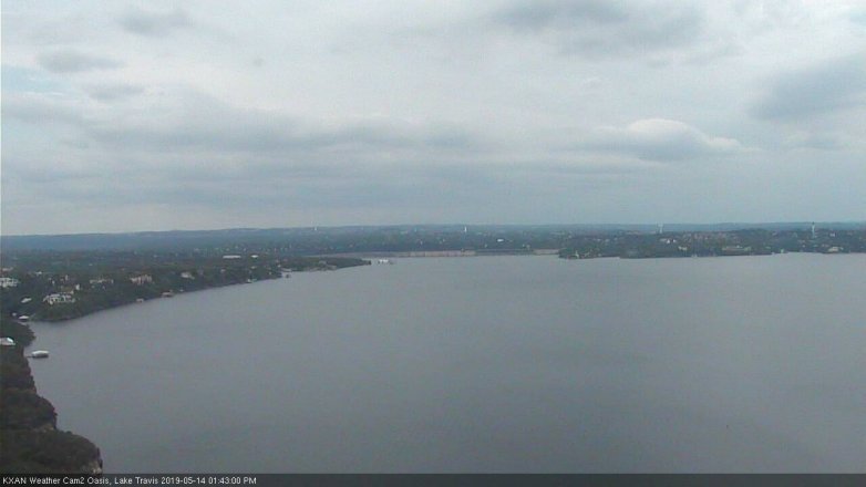 Lake Travis webcam, May 14, 2019 12:45 PM CT