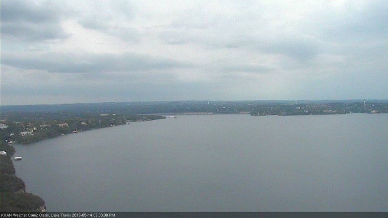 Lake Travis webcam, May 14, 2019 1:05 PM CT