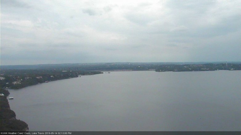 Lake Travis webcam, May 14, 2019 1:15 PM CT