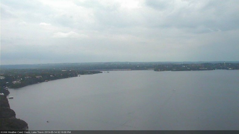 Lake Travis webcam, May 14, 2019 1:20 PM CT