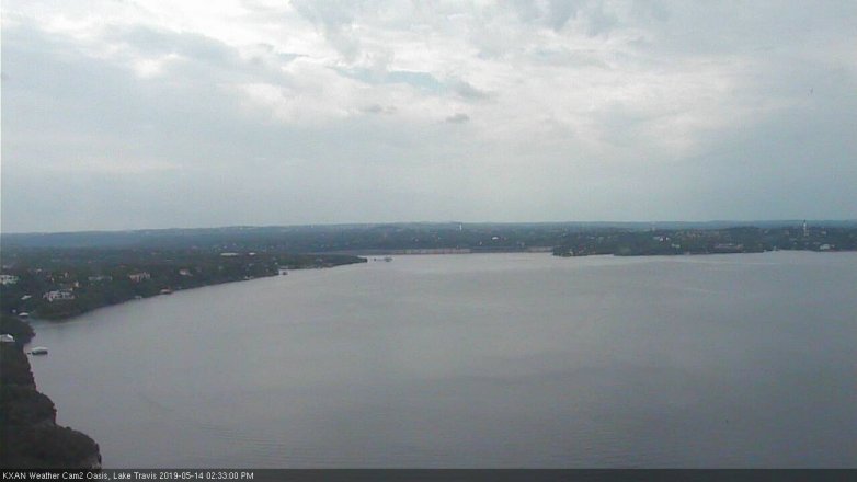 Lake Travis webcam, May 14, 2019 1:35 PM CT