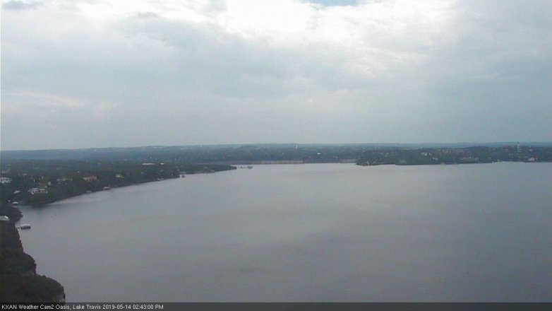 Lake Travis webcam, May 14, 2019 1:45 PM CT
