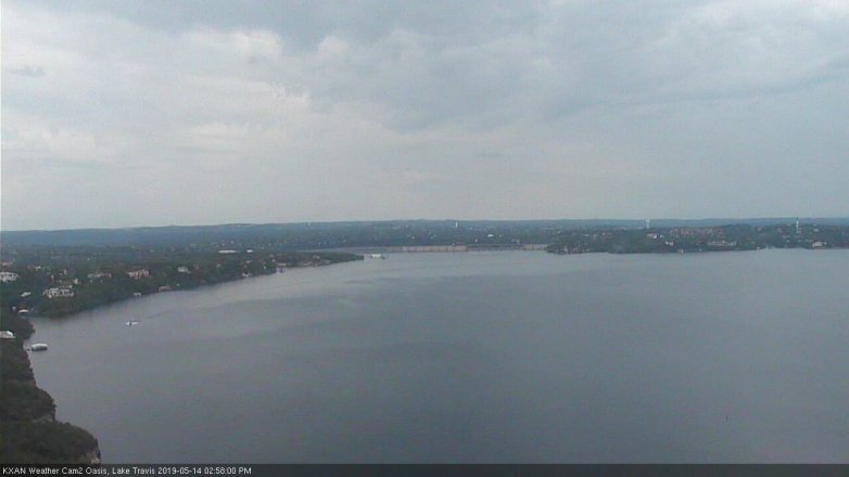 Lake Travis webcam, May 14, 2019 2:00 PM CT