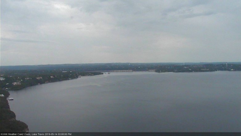 Lake Travis webcam, May 14, 2019 2:10 PM CT