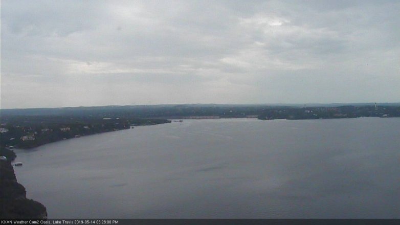 Lake Travis webcam, May 14, 2019 2:30 PM CT
