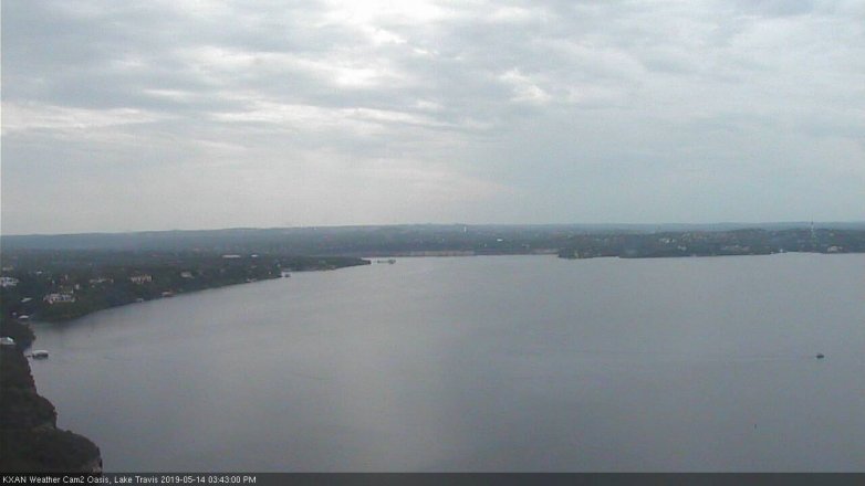 Lake Travis webcam, May 14, 2019 2:45 PM CT