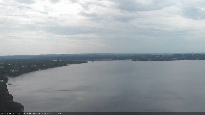 Lake Travis webcam, May 14, 2019 3:00 PM CT