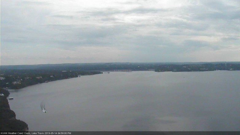 Lake Travis webcam, May 14, 2019 4:00 PM CT