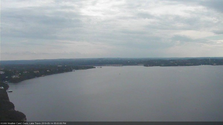 Lake Travis webcam, May 14, 2019 4:05 PM CT