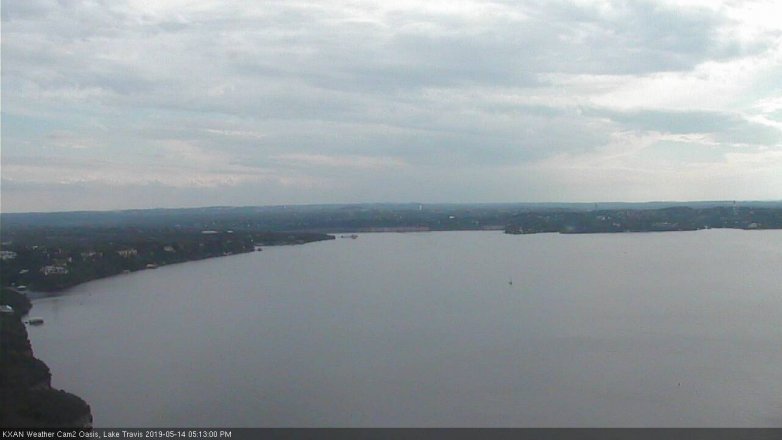 Lake Travis webcam, May 14, 2019 4:15 PM CT