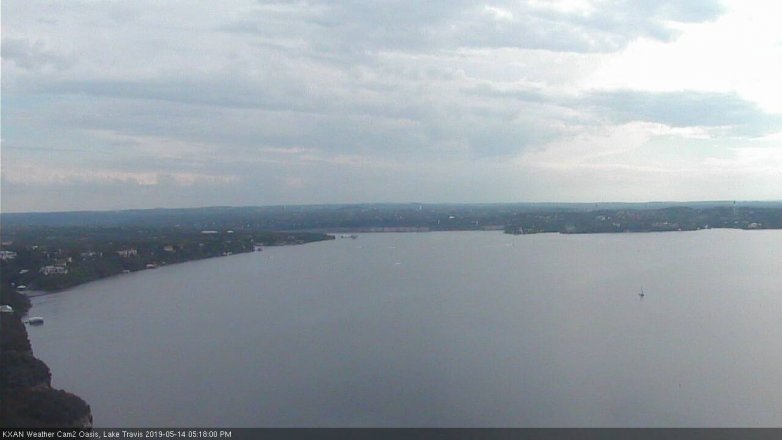 Lake Travis webcam, May 14, 2019 4:20 PM CT