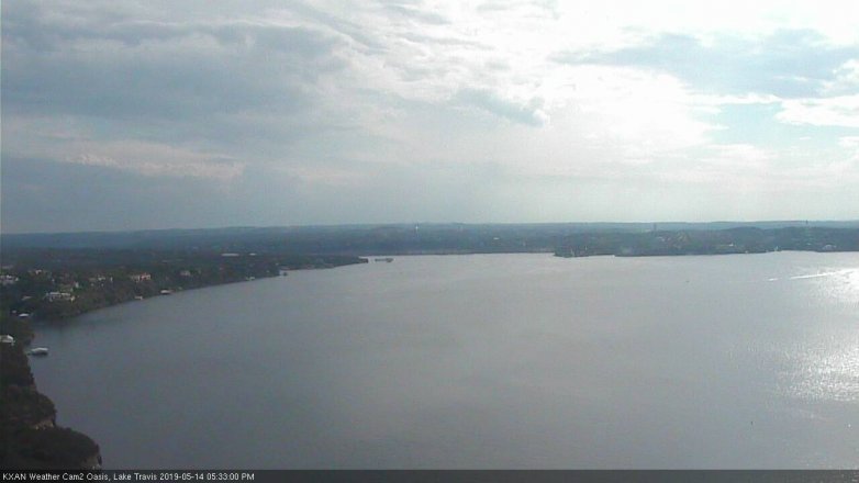 Lake Travis webcam, May 14, 2019 4:35 PM CT