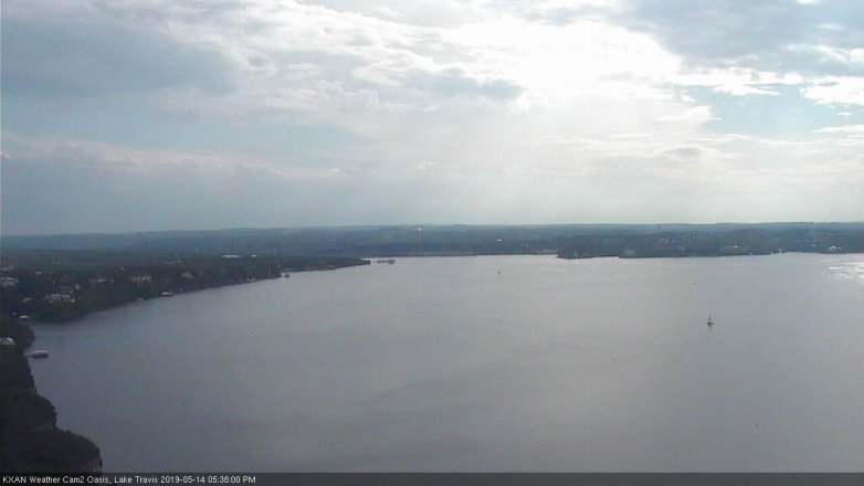 Lake Travis webcam, May 14, 2019 4:40 PM CT