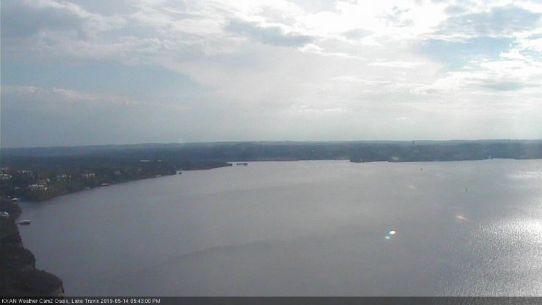 Lake Travis webcam, May 14, 2019 4:45 PM CT