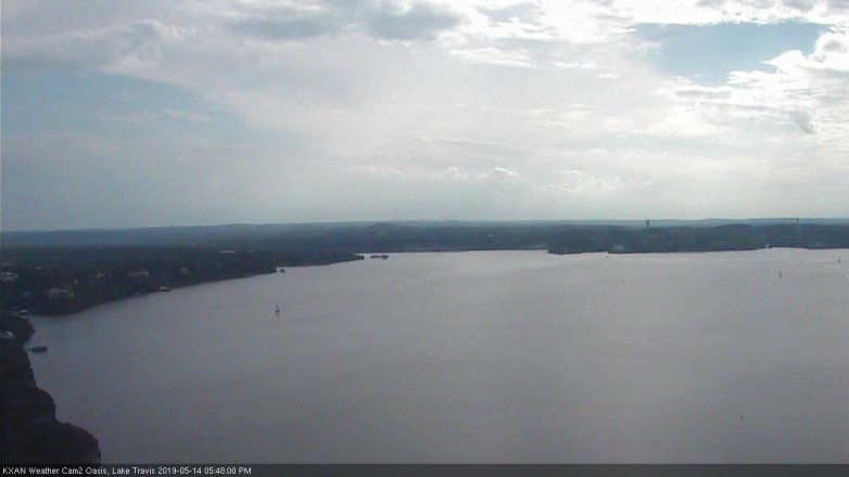 Lake Travis webcam, May 14, 2019 4:50 PM CT