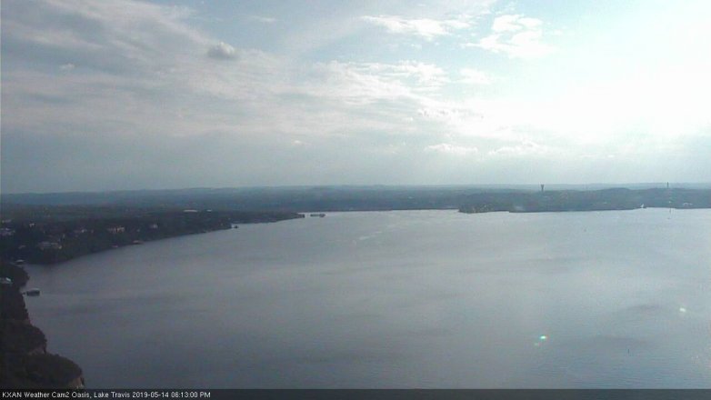 Lake Travis webcam, May 14, 2019 5:15 PM CT