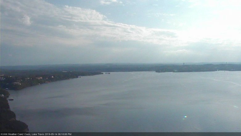 Lake Travis webcam, May 14, 2019 5:20 PM CT