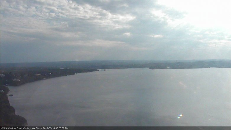 Lake Travis webcam, May 14, 2019 5:30 PM CT