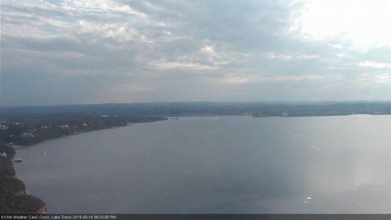 Lake Travis webcam, May 14, 2019 5:35 PM CT