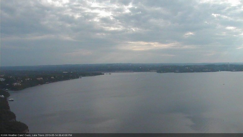 Lake Travis webcam, May 14, 2019 5:45 PM CT