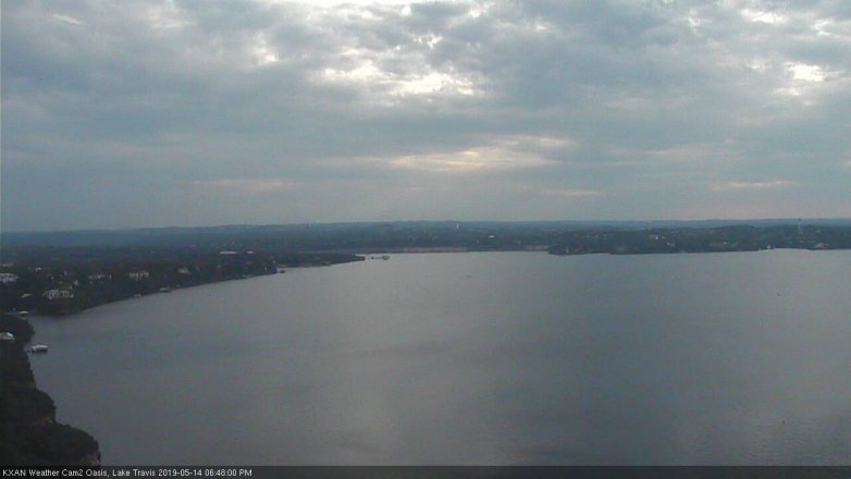 Lake Travis webcam, May 14, 2019 5:50 PM CT