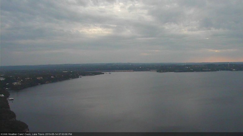 Lake Travis webcam, May 14, 2019 6:05 PM CT