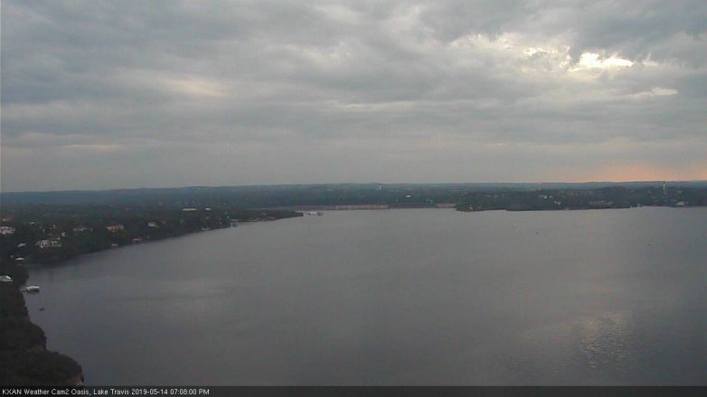 Lake Travis webcam, May 14, 2019 6:10 PM CT