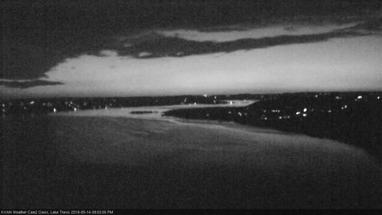 Lake Travis webcam, May 14, 2019 8:05 PM CT