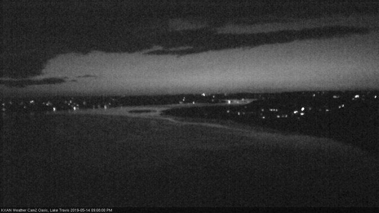 Lake Travis webcam, May 14, 2019 8:10 PM CT
