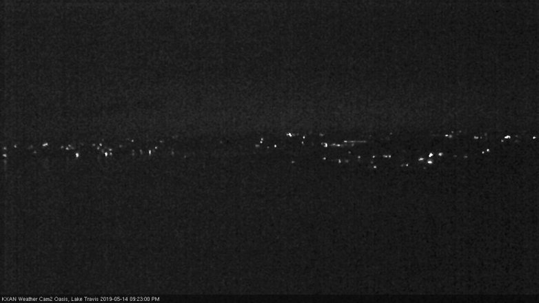 Lake Travis webcam, May 14, 2019 8:25 PM CT