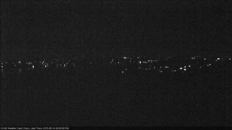 Lake Travis webcam, May 14, 2019 8:40 PM CT