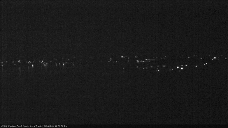 Lake Travis webcam, May 14, 2019 9:10 PM CT