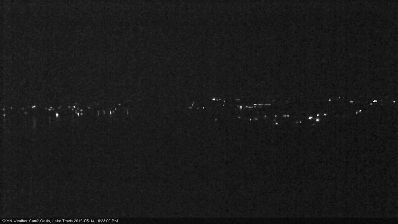 Lake Travis webcam, May 14, 2019 9:25 PM CT