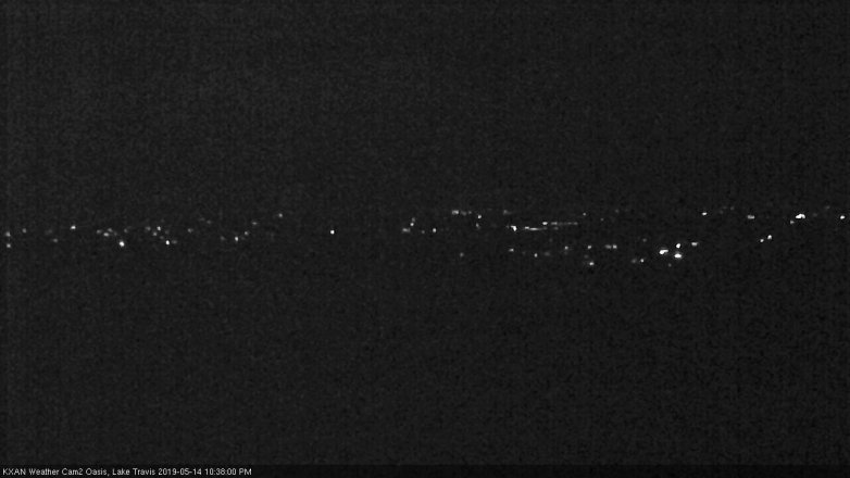 Lake Travis webcam, May 14, 2019 9:40 PM CT