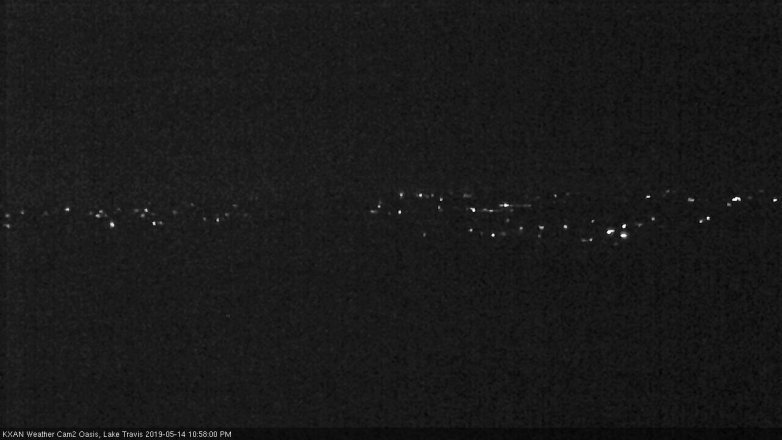 Lake Travis webcam, May 14, 2019 10:00 PM CT