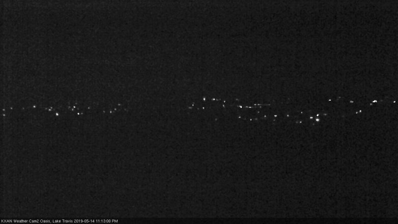 Lake Travis webcam, May 14, 2019 10:15 PM CT