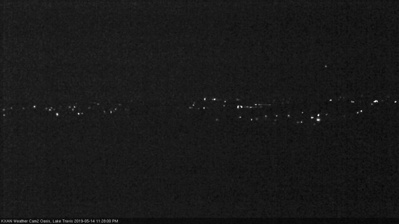 Lake Travis webcam, May 14, 2019 10:30 PM CT