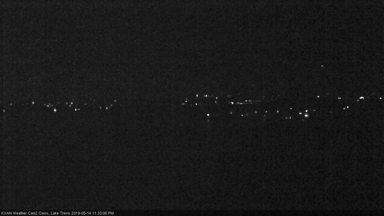 Lake Travis webcam, May 14, 2019 10:35 PM CT