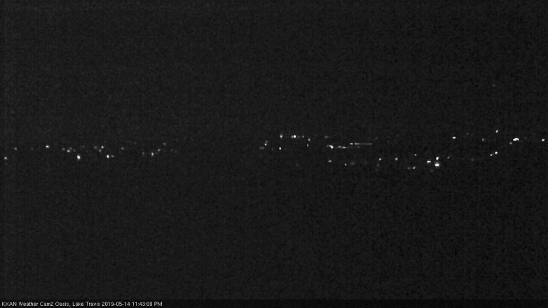 Lake Travis webcam, May 14, 2019 10:45 PM CT