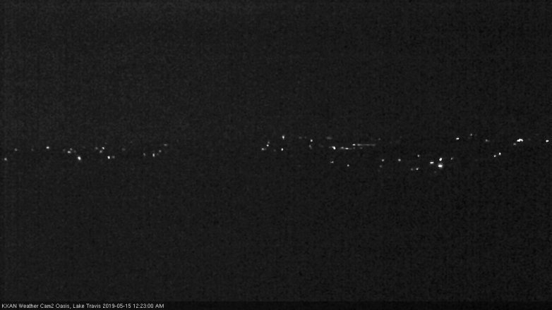 Lake Travis webcam, May 14, 2019 11:25 PM CT