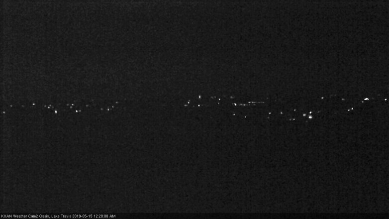 Lake Travis webcam, May 14, 2019 11:30 PM CT