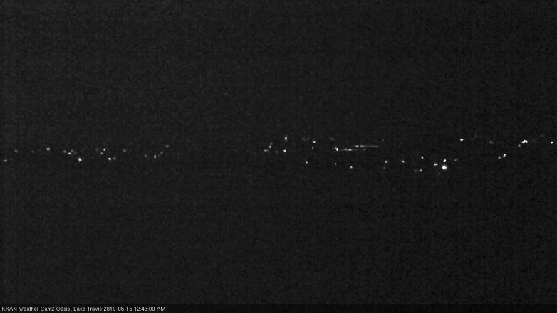 Lake Travis webcam, May 14, 2019 11:45 PM CT