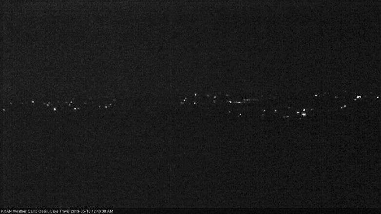 Lake Travis webcam, May 14, 2019 11:50 PM CT